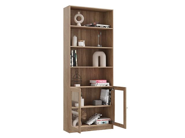 Книжный шкаф Карлос - 22 Дуб Сонома