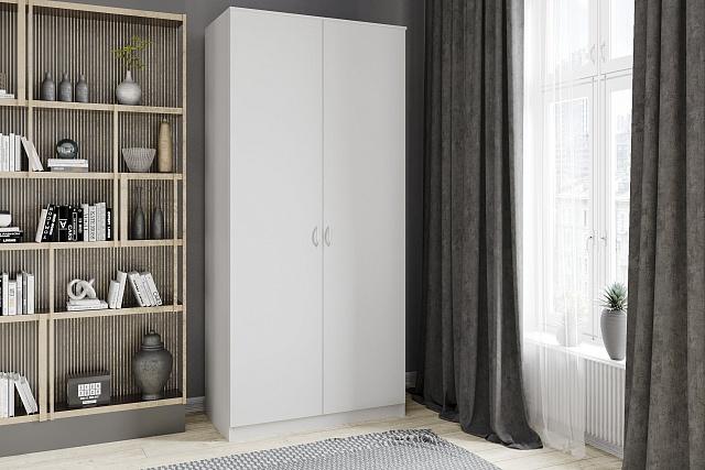 Шкаф распашной Лайт-2 Белый