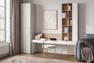 Шкаф распашной Мори-Хелена - 1 Кашемир