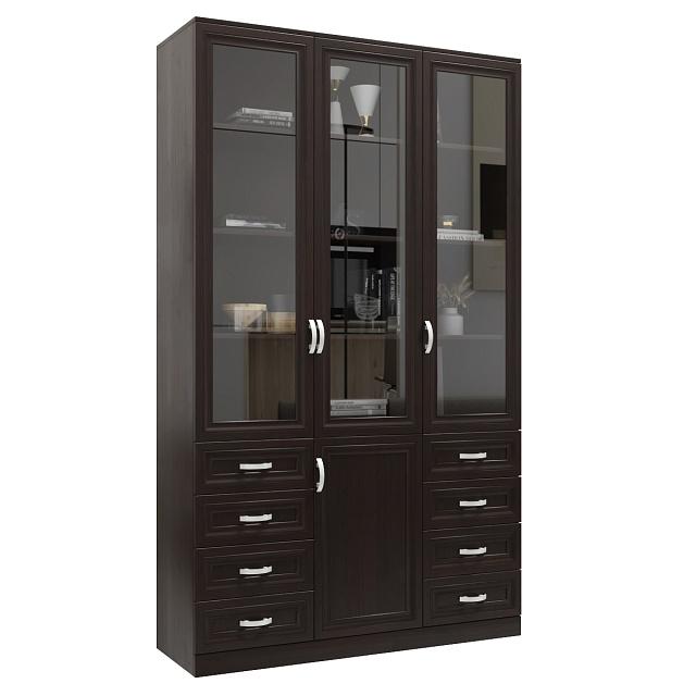 Книжный шкаф Библиограф - 3 №9 Венге