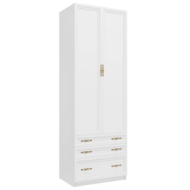 Шкаф распашной Карлос - 033 Белый