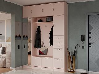 Прихожая Ольга - 8 с антресолью Кашемир