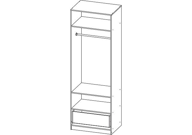 Шкаф распашной Карлос - 043