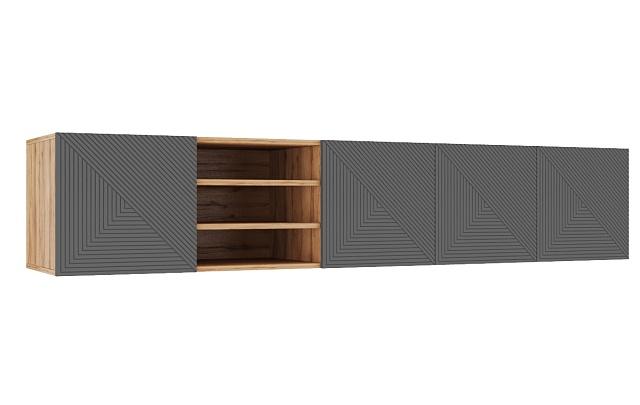 Тумба под ТВ Алиса 5 Серый