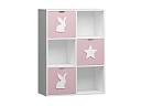 Стеллаж Kids - 11 Розовый Лайт