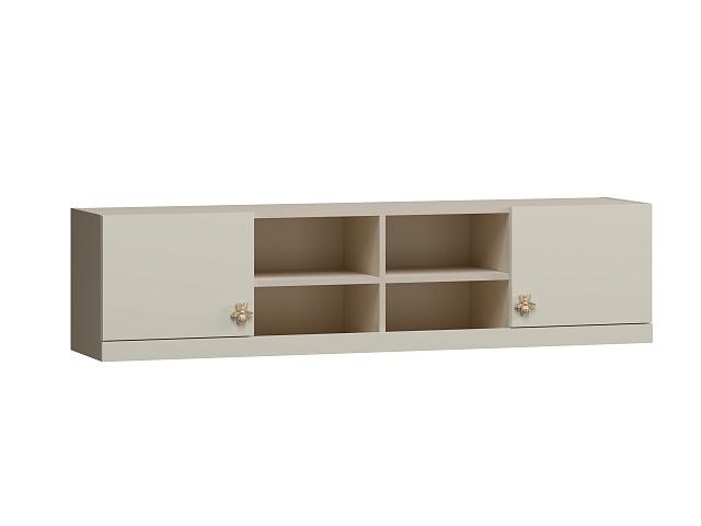 Антресоль Скарабей - 4 МДФ Кашемир