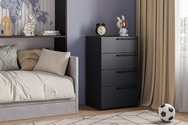 Комод Лорена Пакс - 2 Черный