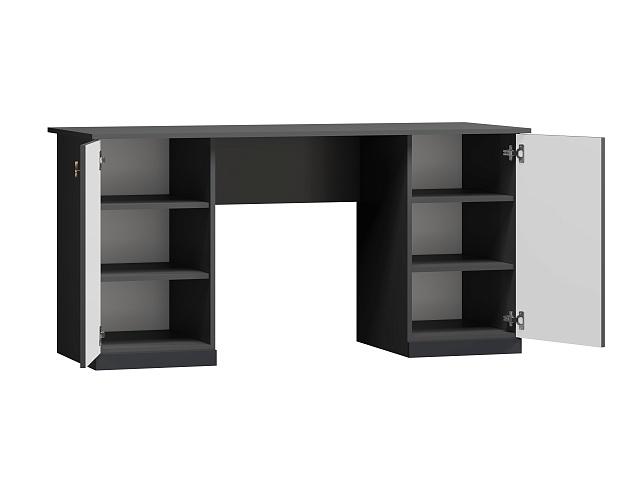 Письменный стол Банни - 4 МДФ Черный Агат