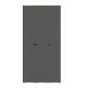 Шкаф распашной Квели - 3.1 Графит