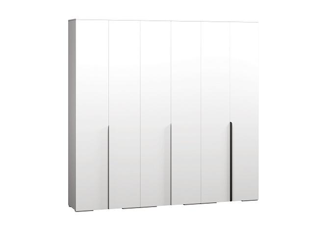 Шкаф распашной Солфорд - 6 Белый