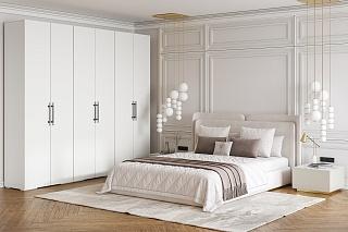 Шкаф распашной Мори-Хелена - 14 Белый