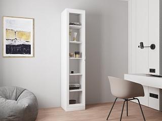 Книжный шкаф Библиограф - 1 №1 Белый