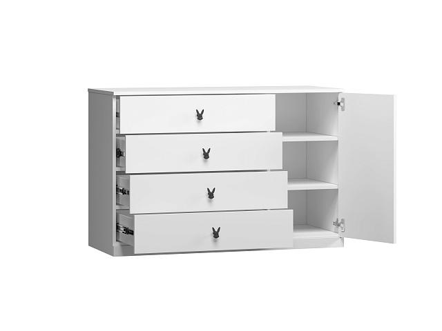 Комод Банни - 2 МДФ Белый