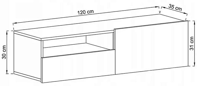 Тумба под ТВ Гарц - 3