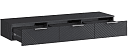 Тумба под ТВ Салерно NEW 3 Графит