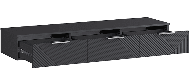 Тумба под ТВ Салерно NEW 3 Графит