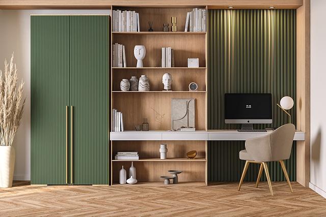 Шкаф распашной Лоренсе - 2 Шарли Green