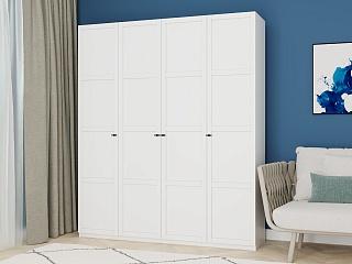 Шкаф распашной Скаген - 4 Белый