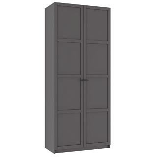 Шкаф распашной Скаген - 2 Графит