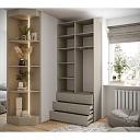 Шкаф распашной Люксор - 2.3 Кашемир