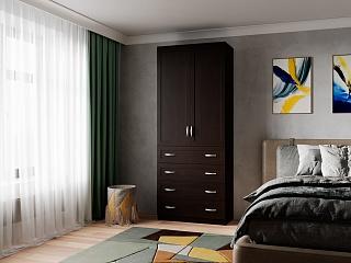 Шкаф распашной Стелла - 14 Венге