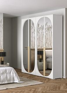 Шкаф распашной Брей - 2.2 Белый