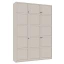 Шкаф распашной Скаген - 3 с антресолью Сантьяго