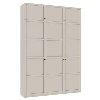 Шкаф распашной Скаген - 3 с антресолью Сантьяго