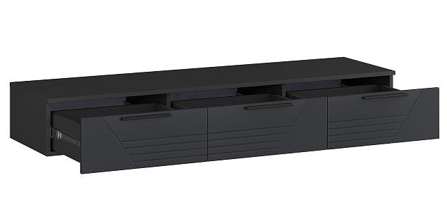Тумба под ТВ подвесная Синтра 1 Черный