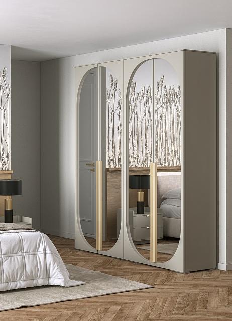 Шкаф распашной Брей - 2.2 Кашемир