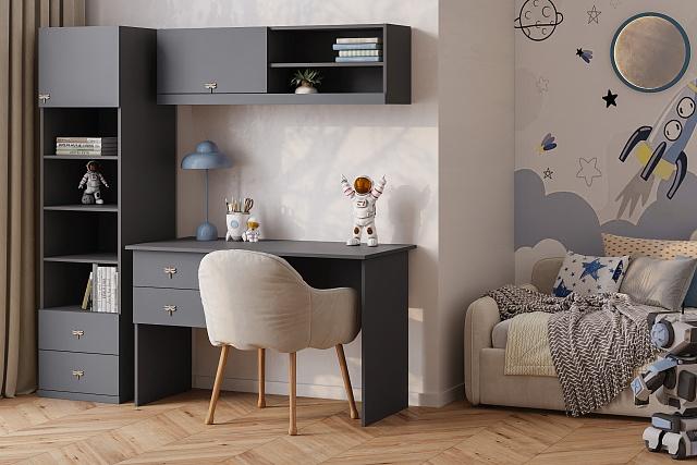 Письменный стол Стрекоза - 1 МДФ Графит