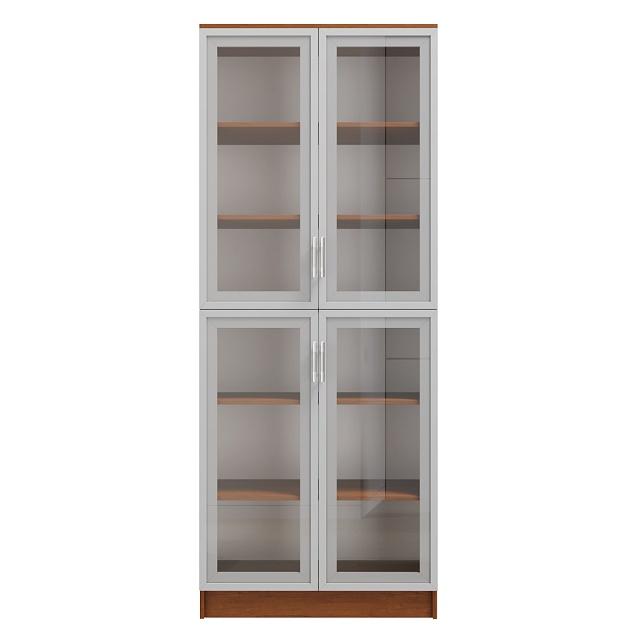 Книжный шкаф Альма - 8 Орех Экко