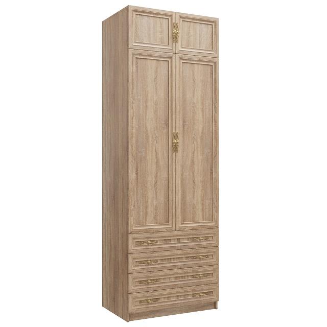 Шкаф распашной Карлос - 030 Дуб Сонома