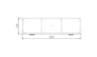 Тумба под ТВ Техас - 1 МДФ