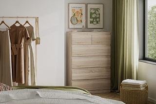 Комод Мальм - 26 Дуб Сонома