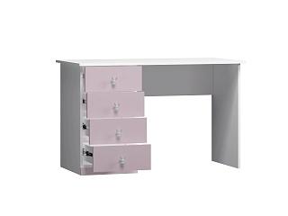 Письменный стол Банни - 2 МДФ Розовый Лайт
