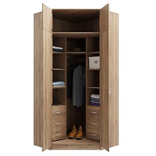 Шкаф угловой Алиса - 13 Дуб Сонома