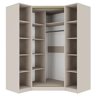 Шкаф-купе угловой Ромео - 5 Кашемир