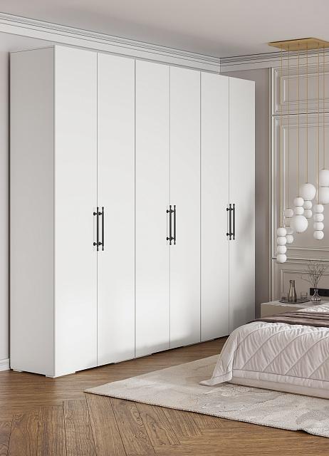 Шкаф распашной Мори-Хелена - 14 Белый