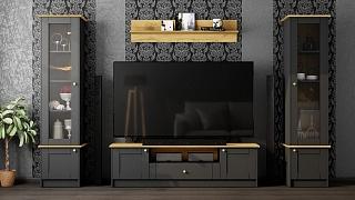 Стенка Прато - 2 Черный