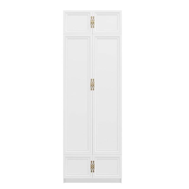 Шкаф распашной Карлос - 026 Белый