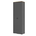 Шкаф распашной Квели - 2 Графит