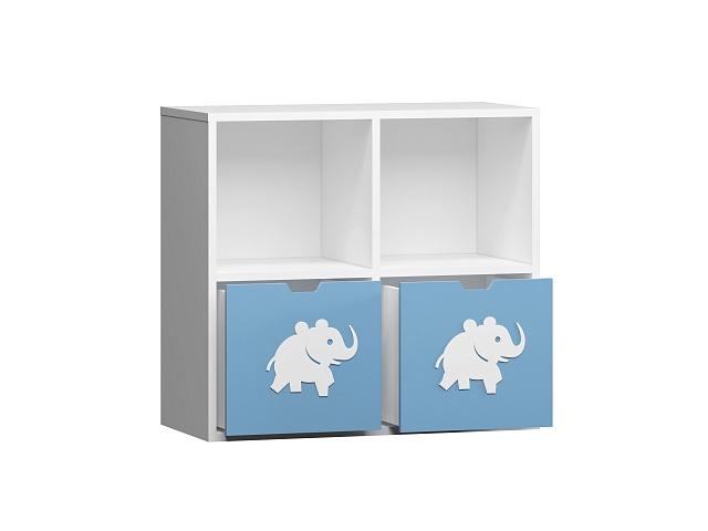 Стеллаж Kids - 7 Пастельно-Синий