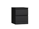 Тумба прикроватная Мальм Черный
