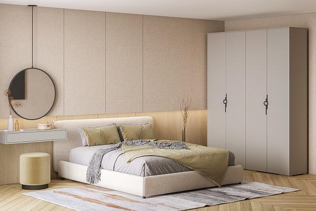 Шкаф распашной Белиз - 4 Кашемир