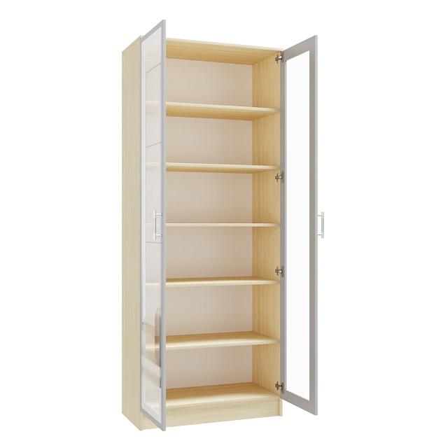 Книжный шкаф Альма - 7 Дуб Молочный