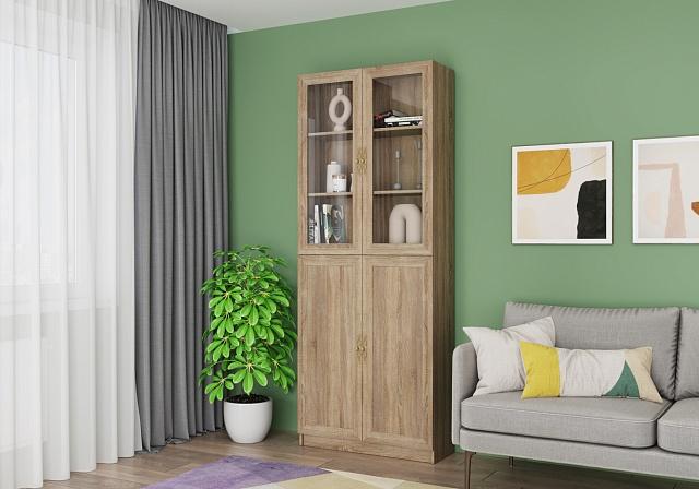 Книжный шкаф Карлос - 30 Дуб Сонома