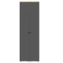 Шкаф распашной Квели - 2 Графит