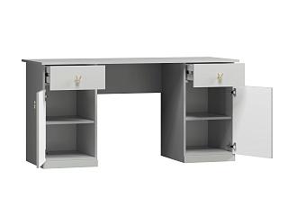 Письменный стол Банни - 6 МДФ Светло-Серый