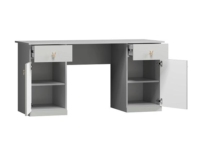 Письменный стол Банни - 6 МДФ Светло-Серый